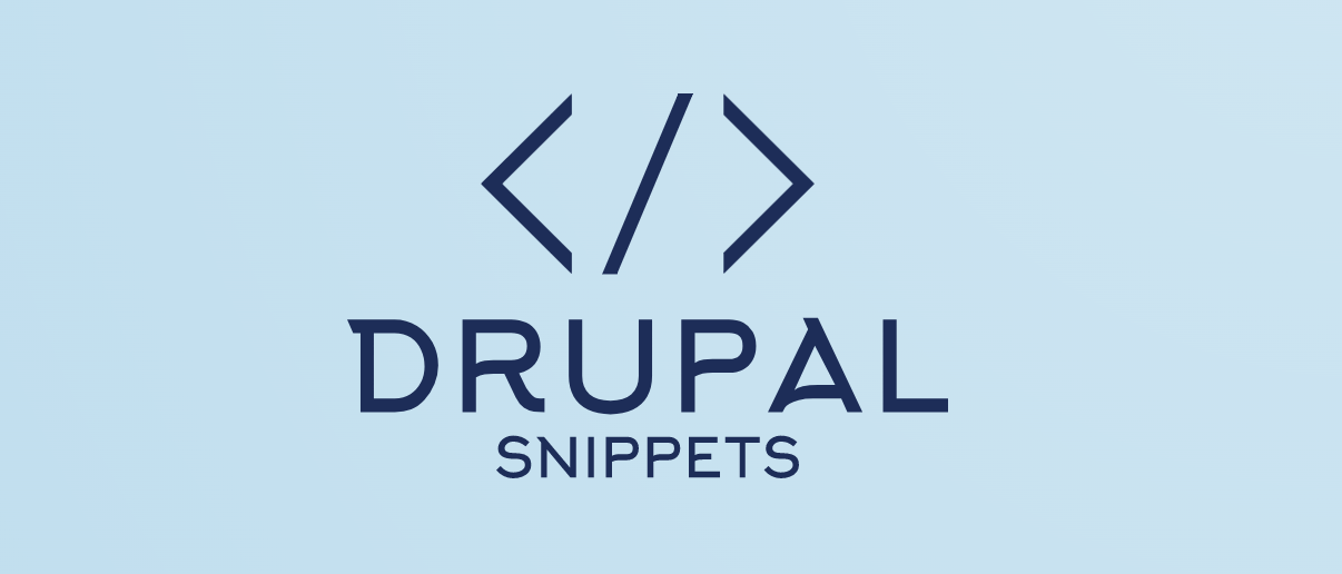 Drupal Common Snippets